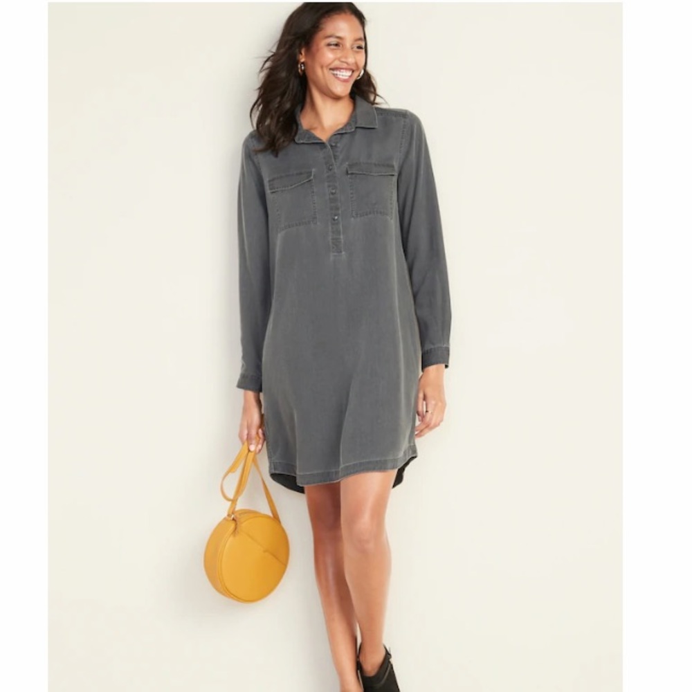 ON Twill Shirt Dress
